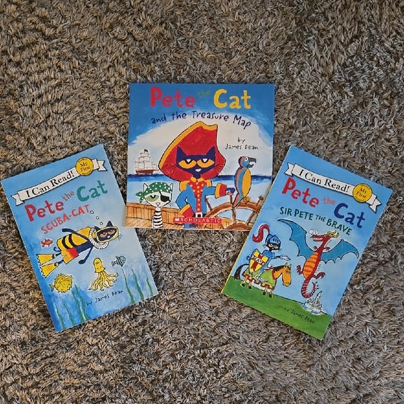 Pete the Cat Children's Book Set - Picture 1 of 2